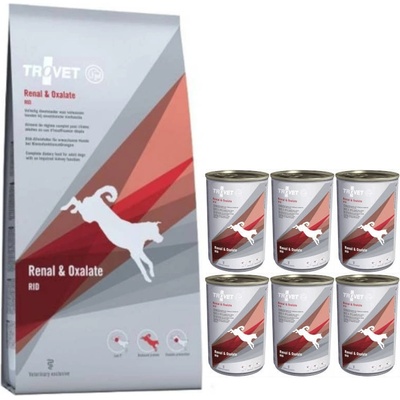 Trovet Dog Renal & Oxalate RID 12,5 kg