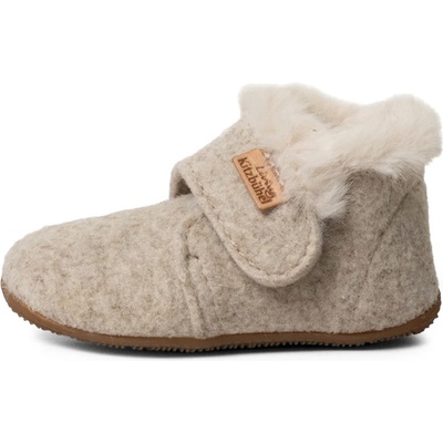 Living Kitzbühel Детски пантофи Living Kitzbühel Kids' Karla Collar Hook-and-Loop Shoes House slippers - Oat Milk - размер 29 (EU) (702-4999-0119)