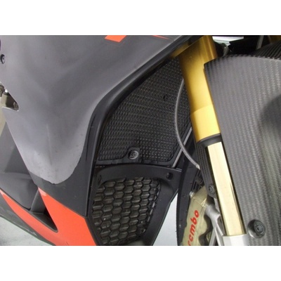 R&G RAD0076BK Ochranná mřížka chladiče Aprilia RSV4