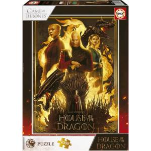 Educa Пъзел, Educa, Game of Thrones, Домът на Дракона, 1000 части