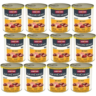 Animonda GranCarno Adult Beef a Turkey 12 x 800 g