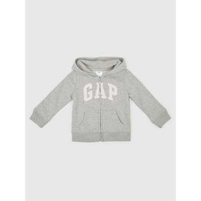 GAP Бебешки суитшърт с логото на GAP GAP | Siv | Момичешки | 92