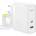 Baseus GaN5 Pro Wall charger USB-C + USB, 100W + 1m cable