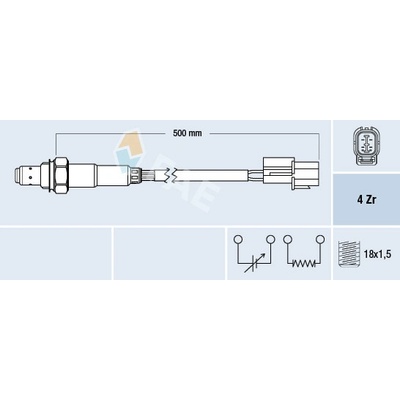 Lambda sonda FAE 77785