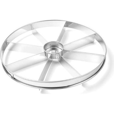 Hendi 512500 Cukrárska šablóna na krájanie tort 8 porcií 320 mm