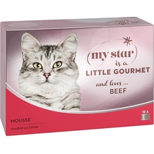 My Star Mousse Gourmet hovädzie s tymiánom 12 x 85 g