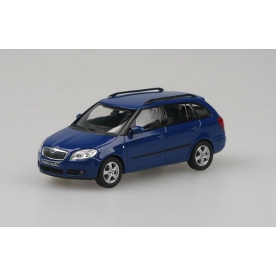 ŠKODA FABIA II COMBI 2007 -ABREX Modrá Dynamic 1:43