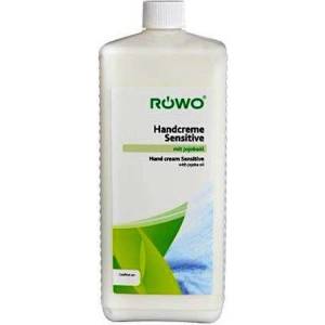 RÖWO® Крем за ръце Sensitive с масло от жожоба, 1000 мл с дозатор