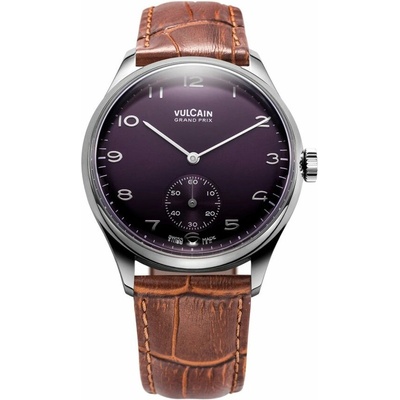 Vulcain Grand Prix - Small Seconds Purple - Brown Alligator