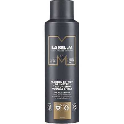 label.m Fashion Edition Текстуриращ спрей за обем за брюнетки, 200 ml