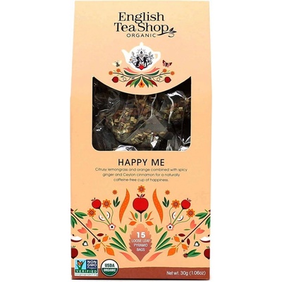English Tea Shop Organic Happy Me 15 čajových sáčků