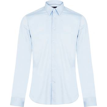 Image 1 of Ted Baker Isla Slim Fit Shirt - Ice Blue