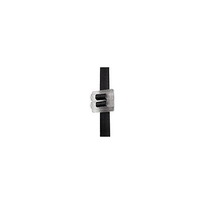 Viazacie spony plastové 12 mm, balenie 1000 ks