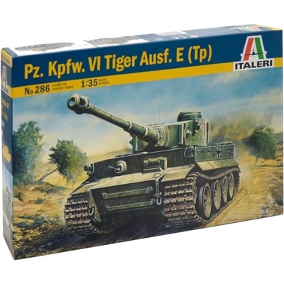 ITALERI Model Kit military 0286 TIGER I AUSF. E/H1 1:35