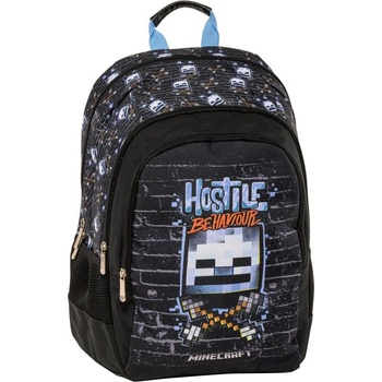 Graffiti Ученическа раница Graffiti Minecraft - Wall, с несесер (258212)