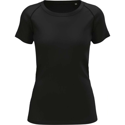 Stedman seamless sports-t st8960 / Дамска безшевна спортна тениска - черна s (st8960blos)