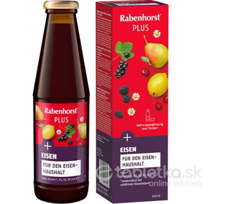 Rabenhorst Eisen plus šťava 450 ml