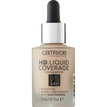 Catrice HD Liquid Coverage Foundation make-up 002 Porcelain Beige 30 ml