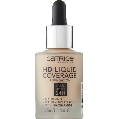 Catrice HD Liquid Coverage Foundation make-up 002 Porcelain Beige 30 ml