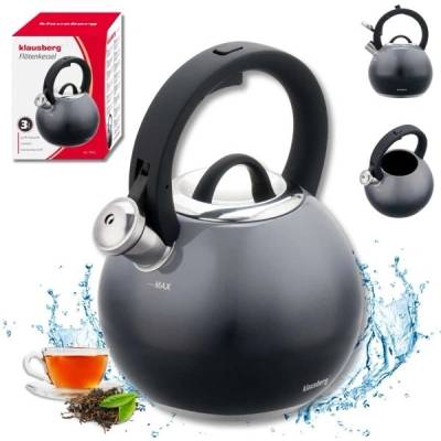 KB-7955 неръждаема стомана чайник 3L графитно сив (KB-7955) (KB-7955)