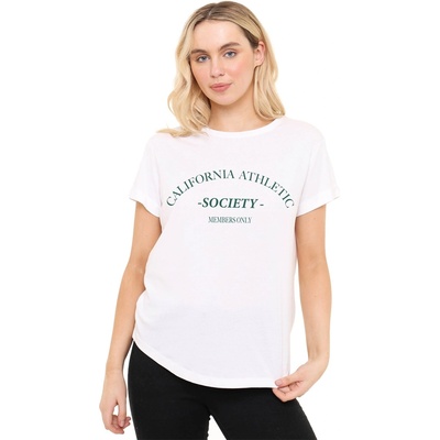 Suburban Riot Тениска Suburban Riot California Athletics T-Shirt - White