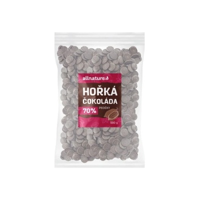 allnature Черен шоколад 70% пекани 500 г