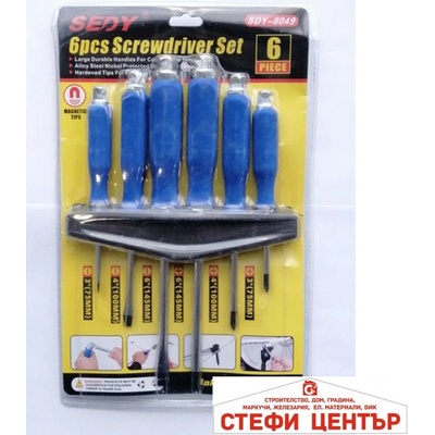 Paolo ОТВЕРТКИ УДАРНИ pa305 6 БР/К-Т (182725)