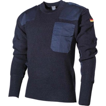 Sveter MFH BW s náprsným vreckom modrá