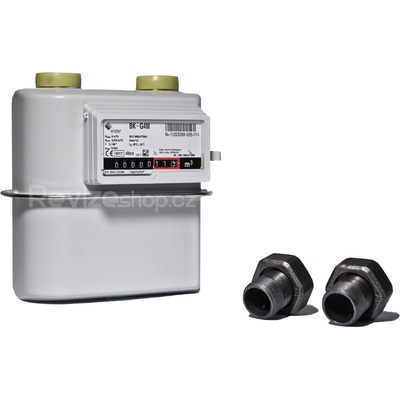 ELSTER Plynoměr BK - G4 dvouhrdlový, rozteč 100 mm – Zboží Mobilmania