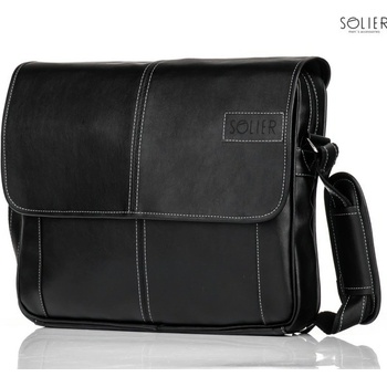 Solier pánska taška S15 čierna
