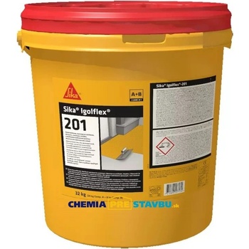 Sika Igolflex 201, 32 l - bitumenová hydroizolační stěrka pod i nad zem