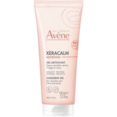 Avène XeraCalm Nutrition Cleansing Gel jemný mycí gel pro suchou a citlivou pokožku 750 ml