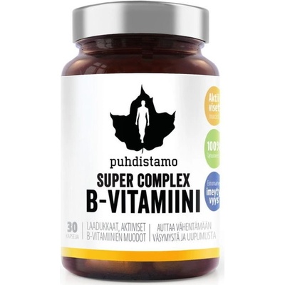 Puhdistamo Super Vitamin B Complex 30 kapsúl