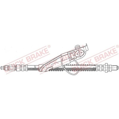 Brzdová hadica QUICK BRAKE 42.917