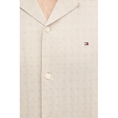 Tommy Hilfiger Риза с лен Tommy Hilfiger (MW0MW38564)