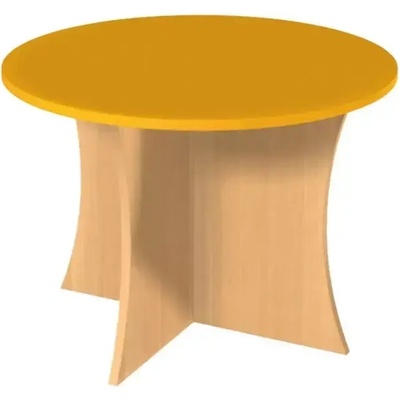 RFG Кръгла жълта маса - 60 x 53 cm