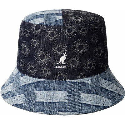Kangol Trends Pack Denim Mashup Bucket Blue Picnic
