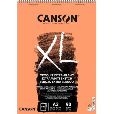 Canson Sp XL Sketch Скицник 120 A3 90 g White (C200787501)