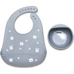 Lorelli Силиконов сет за хранене 2 части Lorelli, Grey (10230710003)