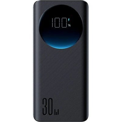 JOYROOM Digital Display Power Bank 30W 20000 mAh - външна батерия с 2xUSB-A и 1xUSB-C изходи и технология за бързо зареждане (черен)