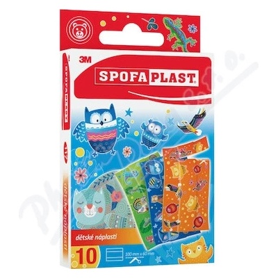 Spofaplast 3M 117 Děts.nápl. 10 x 6 cm 10 ks