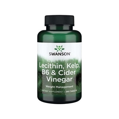 Swanson Lecithin Kelp B-6 & Cider Vinegar 240 tablet