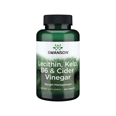 Swanson Lecithin Kelp B-6 & Cider Vinegar 240 tabliet