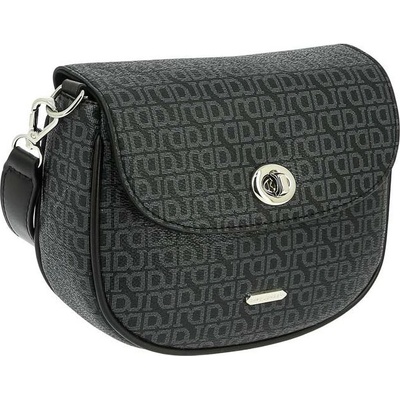 David Jones černo trendy crossbody CH21005 black šedá