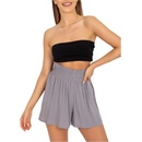 VZDUŠNÉ šortky D73761M62238KA-GREY ŠEDÉ
