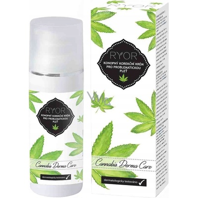 Ryor Cannabis upokojujúci krém na tvár deň a noc 50 ml