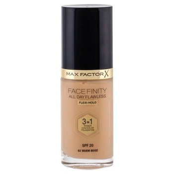 Max Factor Facefinity 3 v 1 All Day Flawless Dlhotrvajúci make-up 62 Warm Beige 30 ml