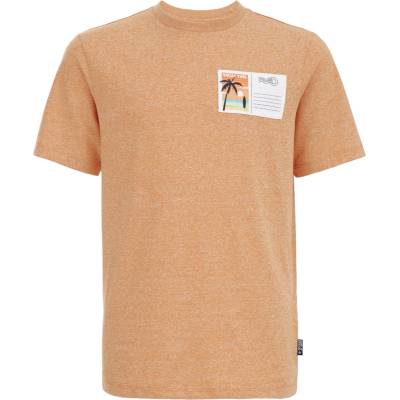 WE Fashion Тениска оранжево, размер 134-140