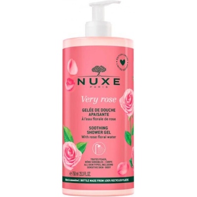 NUXE Very Rose Soothing Душ гелове за тяло 750ml