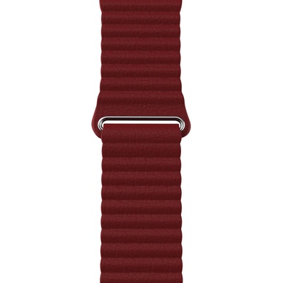 Next One Каишка Next One - Loop Leather, Apple Watch, 42/44 mm, Claret (AW-4244-LTHR-CRT)